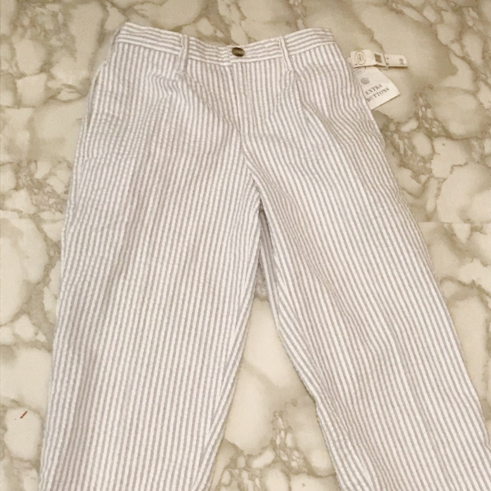 NWT Talbots Kids Seersucker Pants